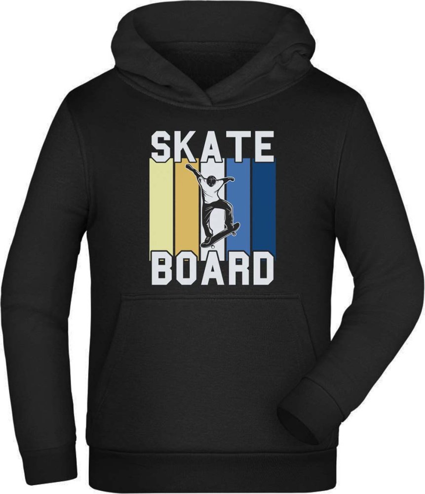 Skate Hoodie Kids Hooded Sweater - Skateboarder i522